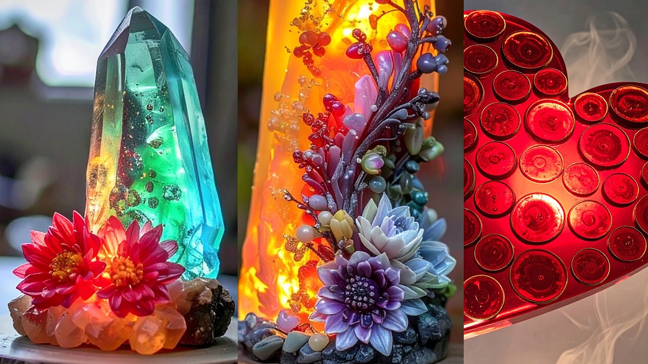 Epoxy Resin Creations at a High Level - YouTube