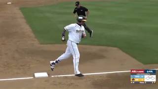 20171209 澳洲職棒ABL 林智勝單場雙響砲 兩場以來的第三支全壘打