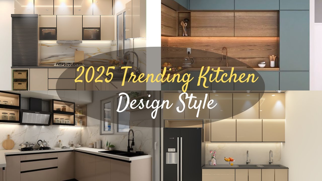 Luxury Modern Kitchen Design Trends 2025 | Open Kitchen Remodeling ...
