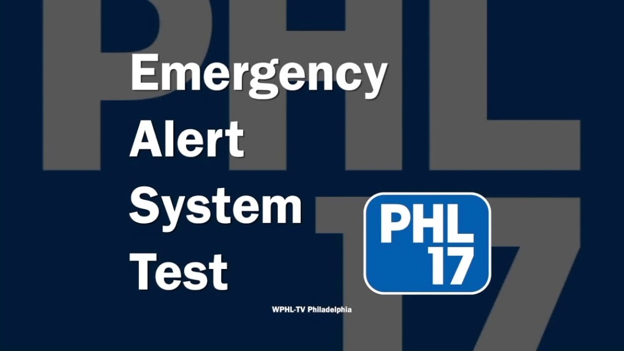 EAS Test WPHL-TV Philadelphia and 6ABC Action News at 10 on PHL 17 open 12/29/20