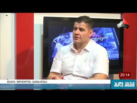 შიოშვილი თვლის რომ ალასანიამ გარისკა 15.08.2016