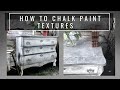 Chalk Painting Furniture | Ragging Technique