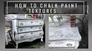 Chalk Painting Furniture | Ragging Technique