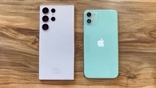 Samsung Galaxy S23 Ultra vs iPhone 11