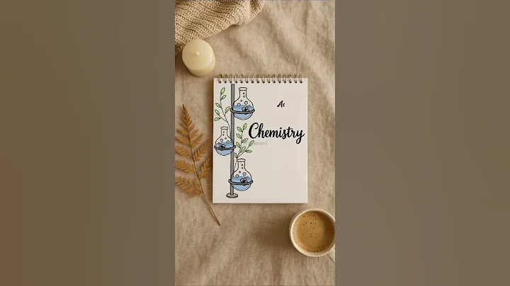 chemistry front page design 🧪⚗️ #shorts #frontpage #backtoschool #stationeryaddict  #chemistry