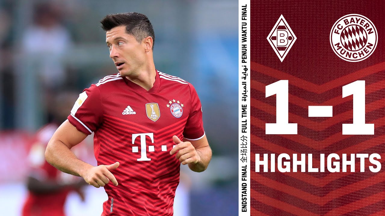 Lewandowski saves the draw | Highlights Borussia Mönchengladbach vs. FC Bayern