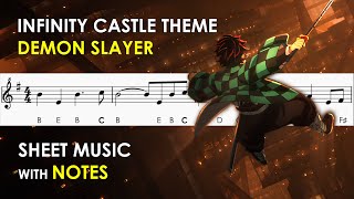 Download Lagu Infinity Castle Theme - Demon Slayer | Sheet Music with Notes for Recorder, Flute, Violin Tutorial MP3 Download Lagu Infinity Castle Theme - Demon Slayer | Sheet Music with Notes for Recorder, Flute, Violin Tutorial MP3