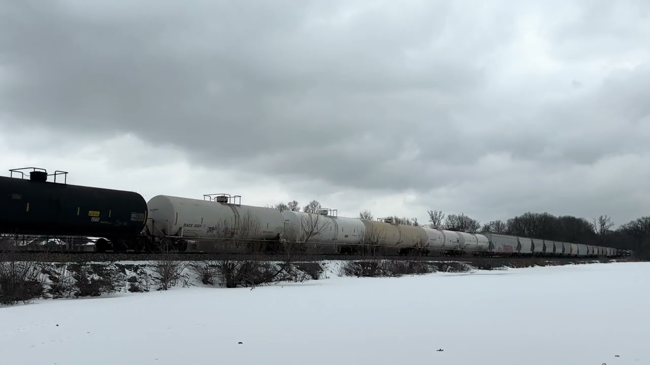 CSX M642 @ Cedar Lake, Indiana - 02/06/2026
