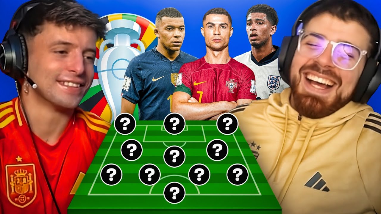 Haciendo el mejor XI de la EURO vs LA COBRA