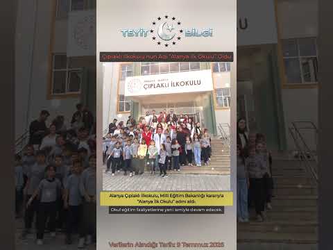 Çıplaklı İlkokulu’nun Adı “Alanya İlk Okulu” Oldu