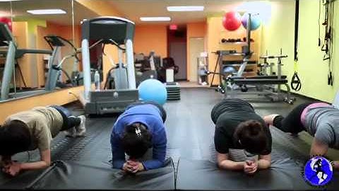 Group session at Winner Ganador Fitness