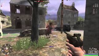 Call of Duty 2 Multiplayer (PC) | CoD2 HeckYeah Burgundy, France Map Pt1 July 1st 2014