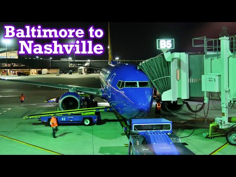 Video: Hvor flyr Southwest til fra Nashville?