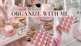 ORGANIZE WITH ME!🎀KITCHEN AND PANTRY -SLMISSGLAM