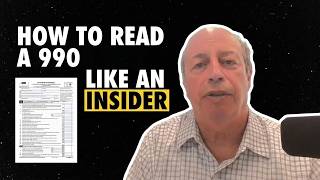 How to Read a 990 like an Insider