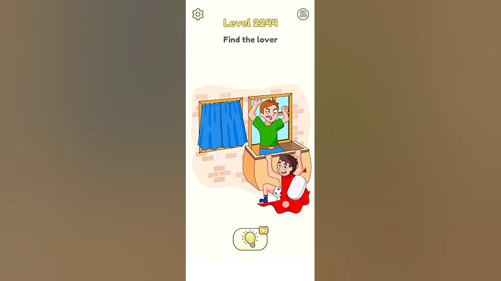 Dop 2 - Delete One Part (Find and Answer) Level 2244 | Subscribe #dop2 #challnegegames #shorts