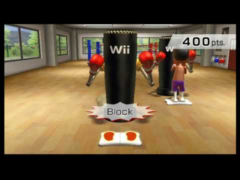 Wii Fit - Aerobics - Rhythm Boxing (Expert, 10 min.)
