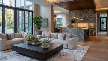 Het kernontwerpprincipe dat architecten gebruiken voor open woonruimtes met een vrije doorstroming