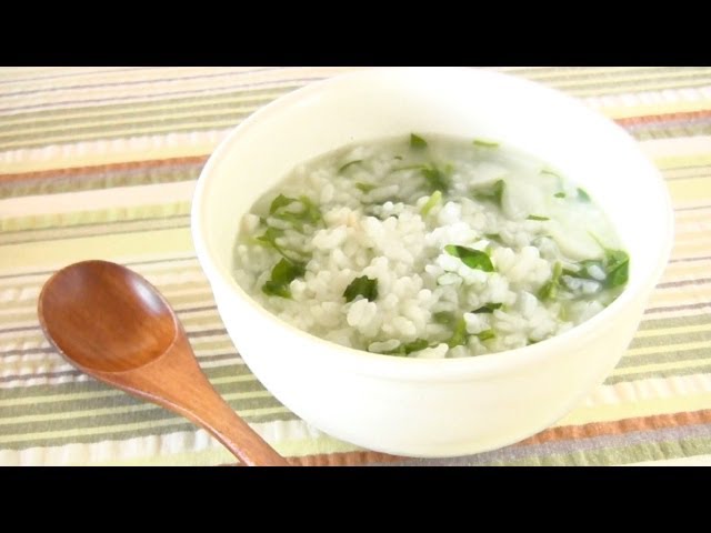 Nanakusagayu (Seven Herbs Rice Porridge / Congee) Recipe 七草粥 レシピ | ochikeron