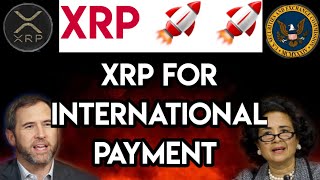 XRP NEWS: XRP FINALLY CAN BE USED FOR INTERNATIONAL PAYMENTS ? XRP TAKING OVER GLOBAL FINANCE