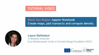 Jupyter Tutorial - Black Sea - Create maps, plot transects and compute density.