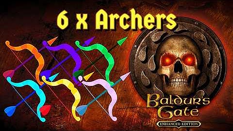 I attempted a run with 6 ARCHERS | Baldur