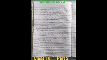 Class 10 Neema publication old is gold tenset solution sub science set 3