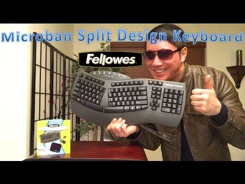 Fellowes Microban Split Design Keyboard (98915) Review
