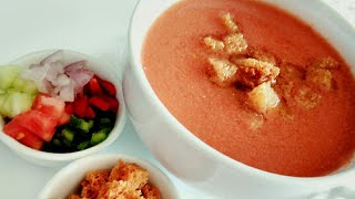 Gazpacho Andaluz ¡La receta ganadora! //How to make gazpacho