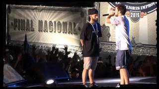 ANTE vs ZASKO - SEMIFINAL - FINAL NACIONAL - Redbull Batalla de los Gallos 2015