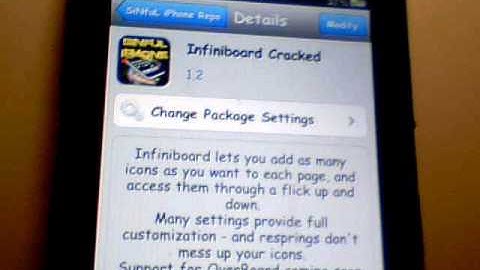 How to use and get Infinidock! (Vertical Scrolling!!!)