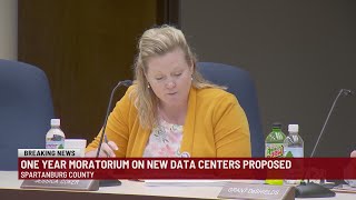 Spartanburg County Council to consider proposed temporary data center moratorium