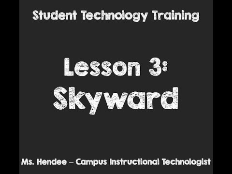 Lesson 3: Skyward