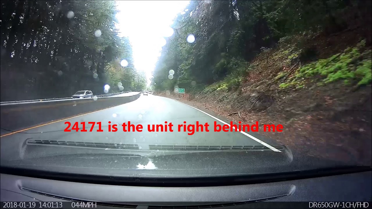 Hwy 17 crashes in rain