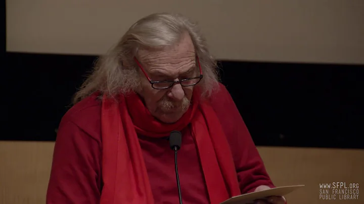 Jack Hirschman at the San Francisco Public Library