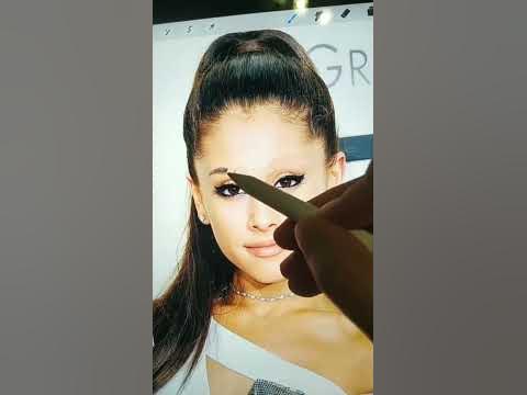 Ariana Grande without eyebrows #arianagrande - YouTube