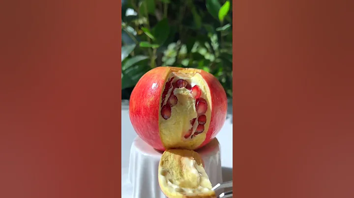 😉The Best Way To Make Pomegranate Juice! _ Chef Cat Cooking #tiktok #Shorts #fruits