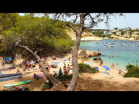 ?? Portals Vells Beach Mallorca ❤ 25th of July☀️ 32°C | Majorca Spain 2021 | Playas de Mallorca 4K