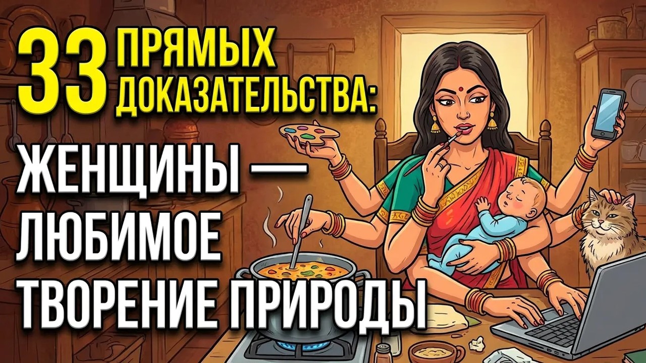 33 доказательства, что ЖЕНЩИНЫ — любимое творение природы