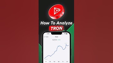 How To Analyze Tron (TRX) Price In Crypto Wallet? #cryptocurrency