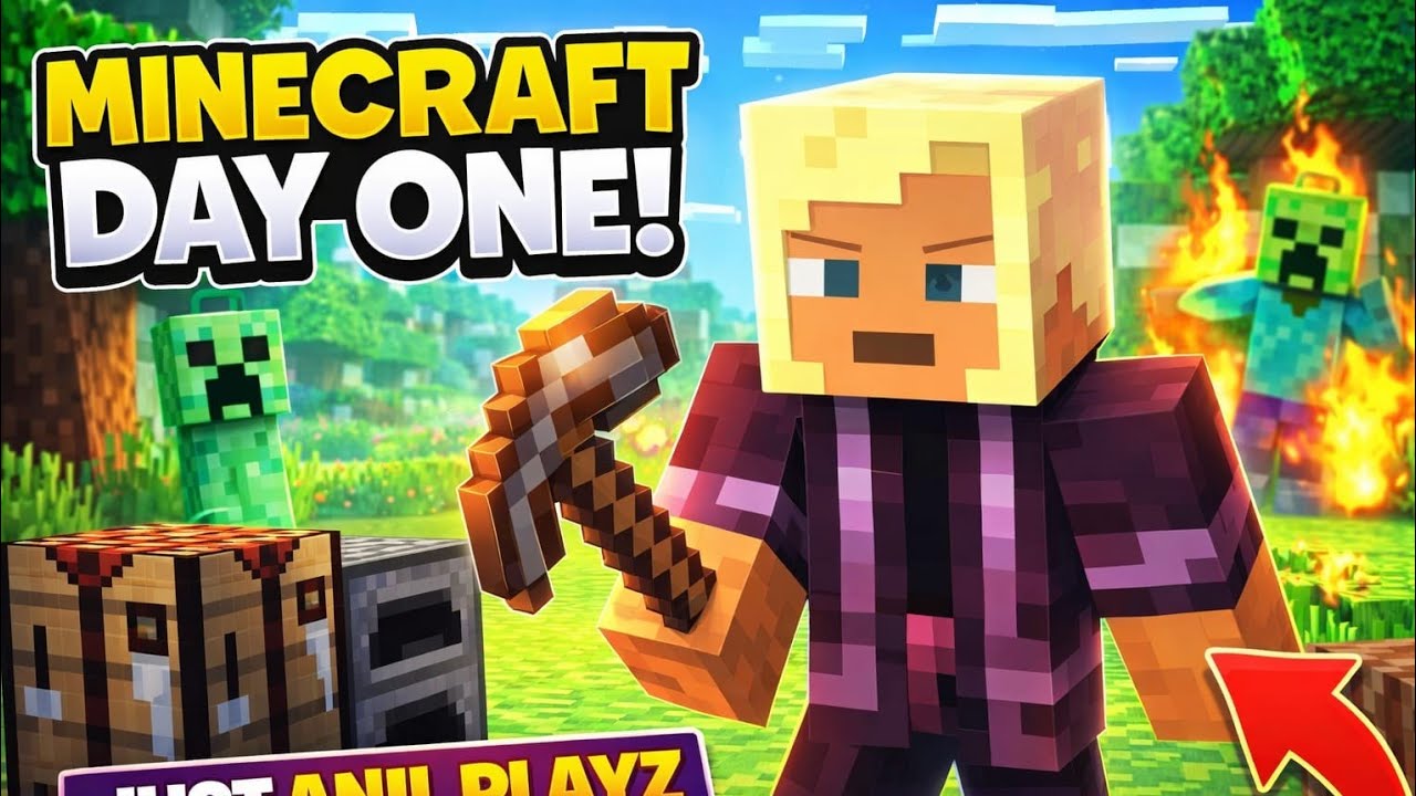 Minecraft survival part 2 live with friends 😎 - YouTube