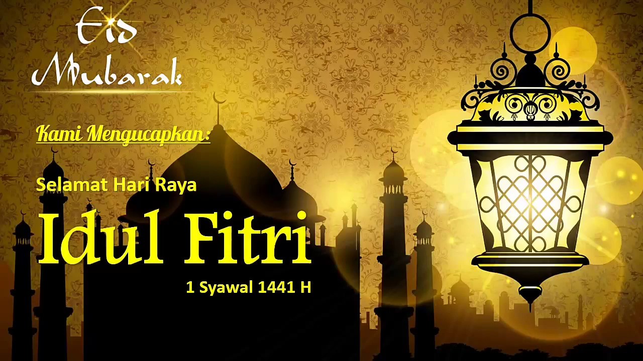  Ucapan Idul Fitri  2022 Template Sample YouTube