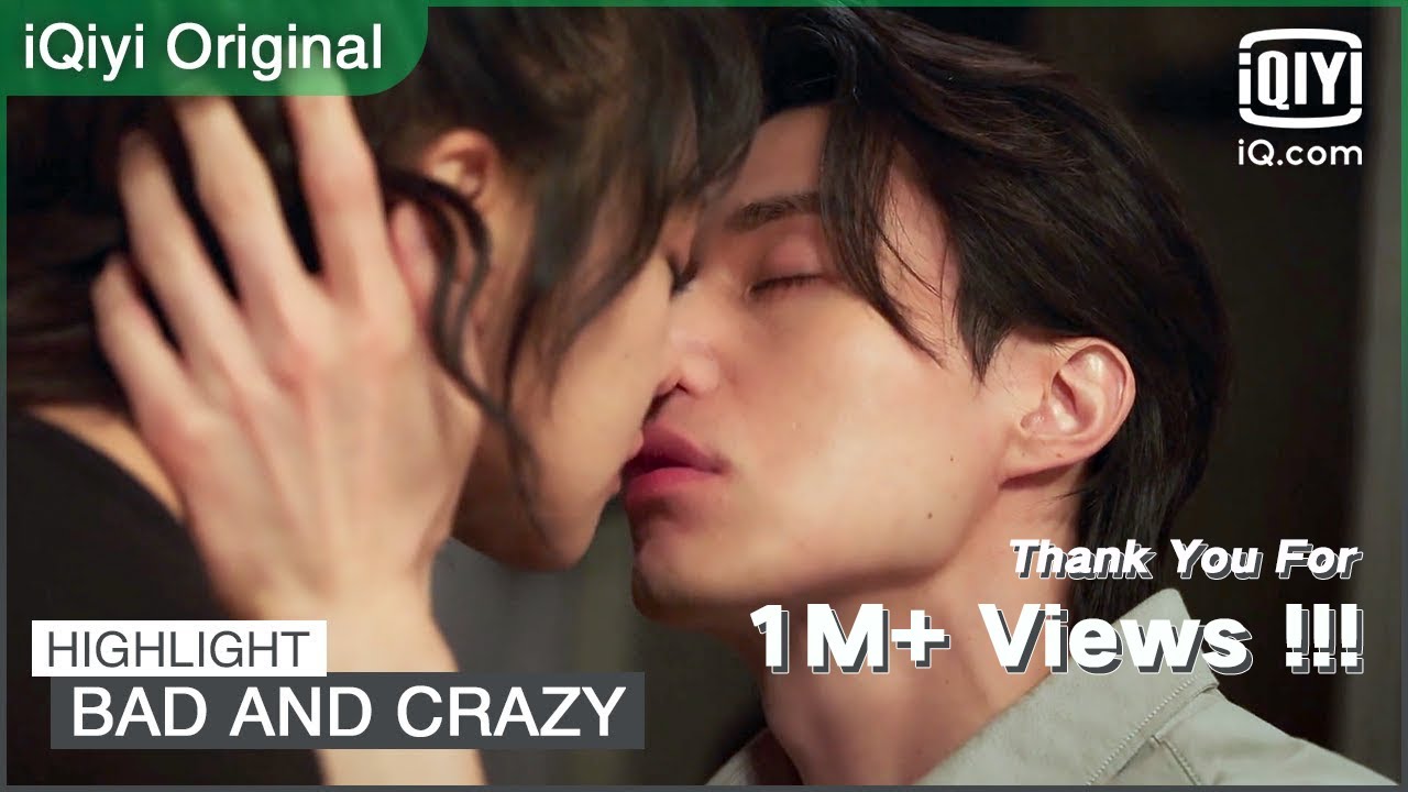 Old flames never die Su Yeol pulls Hui Gyeom into a hot kiss  Bad and Crazy EP7  iQiyi Original