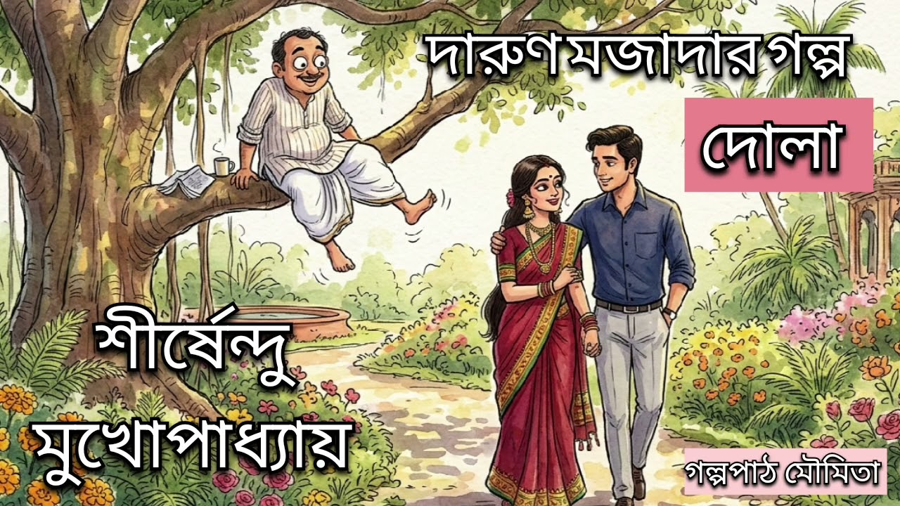 মজার গল্প। দোলা। শীর্ষেন্দু মুখোপাধ্যায়। Sirshendu Mukhopadhyay #bengaliaudiostory  #banglagolpo 