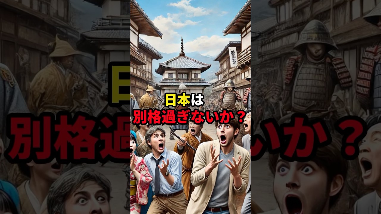 「日本は別格過ぎないか?」江戸時代の世界1位が多すぎて海外メディアが驚愕 #海外の反応 #日本
