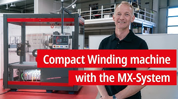Aumann Espelkamp GmbH: Highly compact winding machine with the MX-System