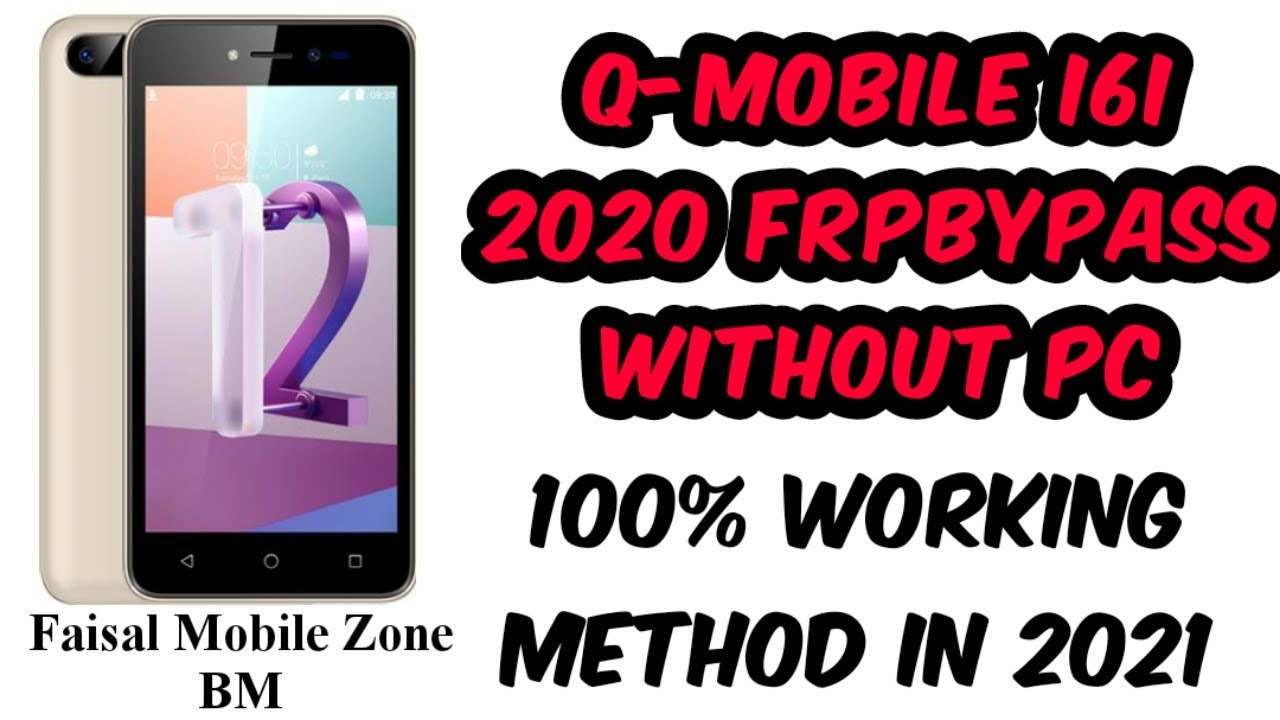 QMobile i6i 2020 FrpBypass Without Pc | 💯% Working Method in 2021