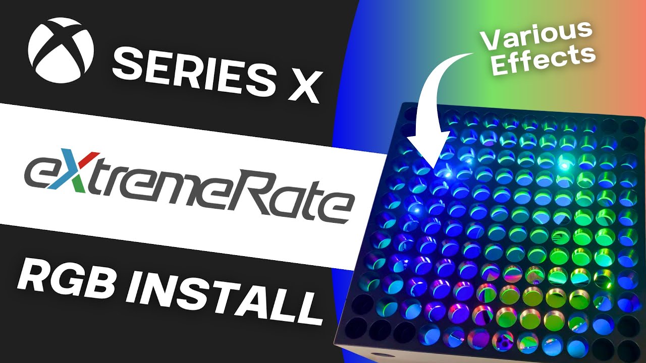 Installing RGB LIGHTS to an Xbox Series X! | TBTEK - YouTube