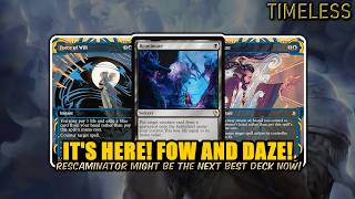 New Best Deck in Timeless?! Force of Will & Daze | UB Rescaminator | Timeless BO3 | MTG Arena