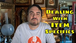 Dealing With eBay Item Specifics